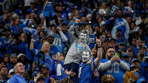 Detroit Lions fans buzzing after second playoff win at Ford Field