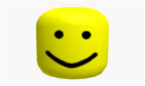 Roblox Youtube Oof Smiley Image - Roblox Yellow Head Meme, HD Png Download - kindpng