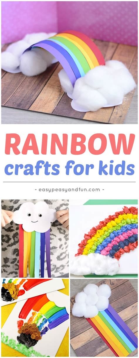 Rainbow Crafts for Kids - Easy Peasy and Fun