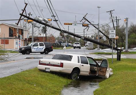 Harvey causes heavy damage small town of Rockport, Texas - CBS News