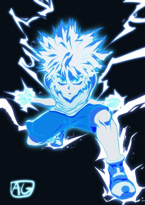 Killua Fanart Godspeed Add interesting content and earn coins