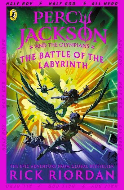 Percy Jackson and the Battle of the Labyrinth (Book 4) by Rick Riordan ...