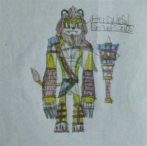 Hercules, Son of Zeus by DragoTerror on DeviantArt