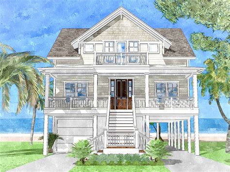 Beach House Plans - Architectural Designs