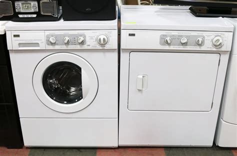 KENMORE ELITE FRONT LOAD WASHER AND DRYER SET