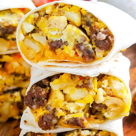 Easy Breakfast Burritos Recipe