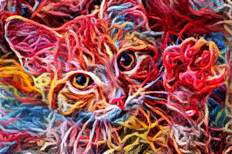 Yarn Cat! :) : r/deepdream