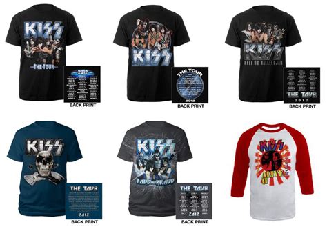 KISSopolis: 2012 KISS Tour Merchandise Available Now