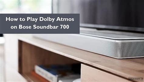 How to Connect the Bose 700 Subwoofer to a Soundbar | Your Own Consumer