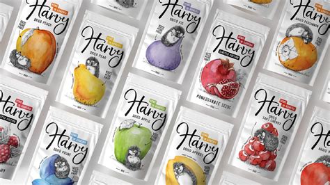 Nature Meets Design in Harvy Dried Fruits' Packaging