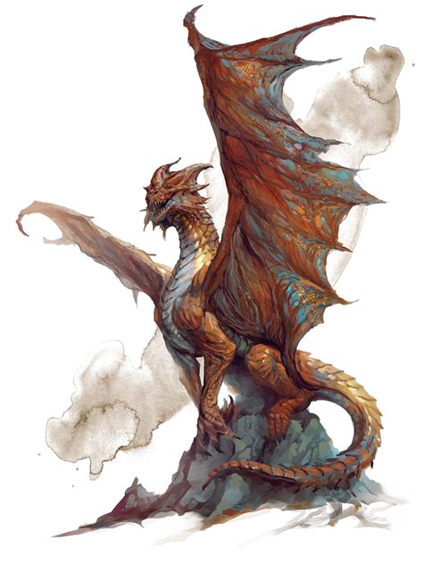 Ancient Copper Dragon - DnD content