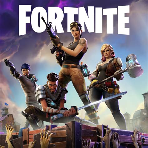 Fortnite (Standard Founder's Pack) (2017) PlayStation 4 box cover art - MobyGames