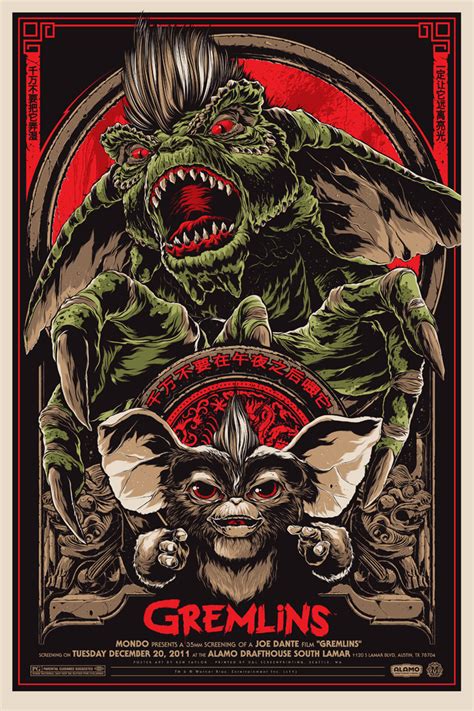 Gremlins Movie Poster by Ken Taylor : movies