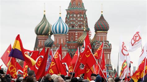 Russia marks the 100th anniversary of the communist revolution