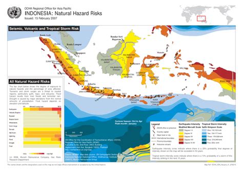 Indonesia: Natural Hazard Risks | OCHA