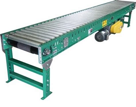 Stainless Steel Motorized Roller Conveyor System at Rs 35000/unit in Noida