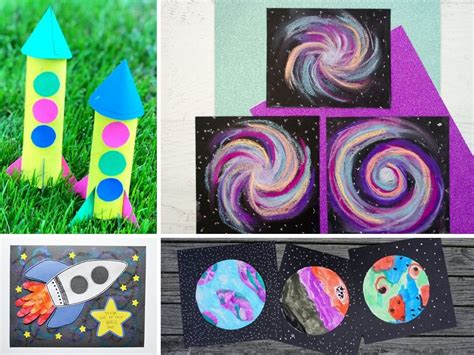 22 Out Of This World Space Crafts For Kids