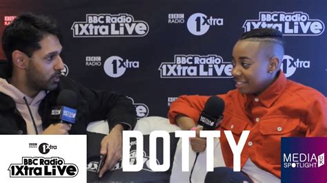 Dotty - The Most Testing Question She Has Asked A Celebrity - BBC 1Xtra Live: Media Spotlight UK ...