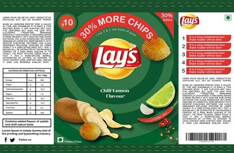 Lays Chips Design | Lays chips, Chip packaging, Food printables