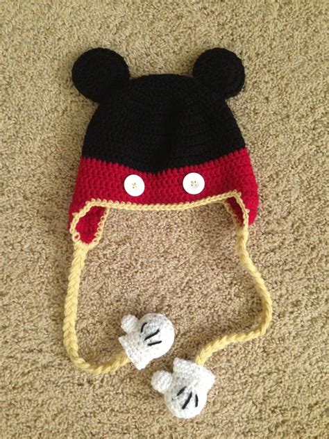 Free Crochet Mickey Mouse Hat Pattern Web 10 Fantastic Mickey Mouse Crochet Patterns ...