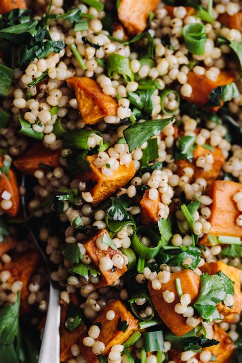 Roasted Chipotle Sweet Potato and Sorghum Salad