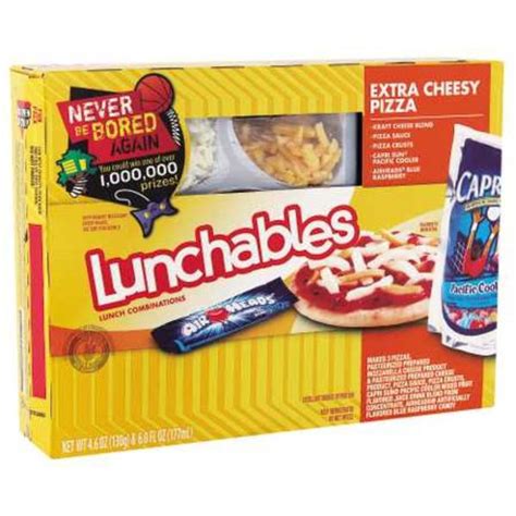 Oscar Mayer Extra Cheesy Pizza Lunchables - Butlerspantry.info - Outer ...