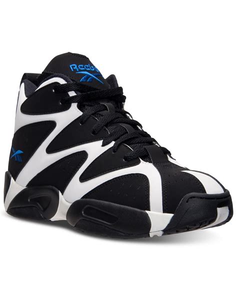 Reebok Men'S Kamikaze I Basketball Sneakers From Finish Line in White/Black (Black) for Men - Lyst