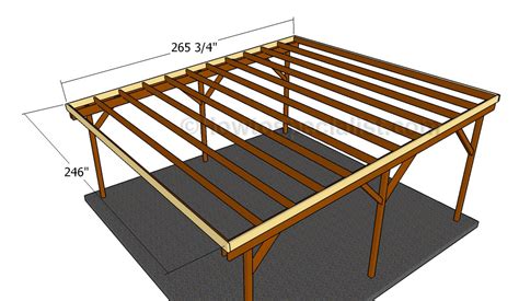 Fitting the rim rafters | HowToSpecialist - How to Build, Step by Step DIY Plans