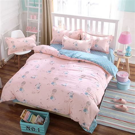 Kids pink bedding sheets cheap bedsheets dorm duvet covers canada twin bed sheet sets queen ...