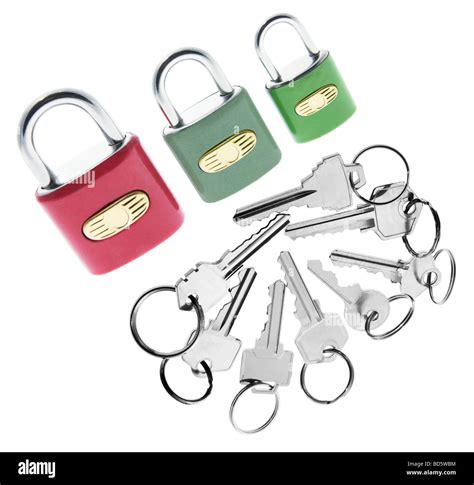 Padlocks and Keys Stock Photo - Alamy