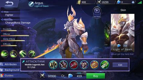 Argus Attacker-Tanky Jungle Build 2024 - Mobile Legends