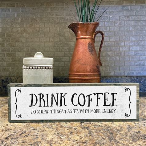 Funny Coffee Sign - Etsy