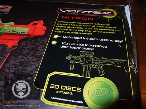 Urban Taggers.: Nerf Vortex Nitron. Boom baby!