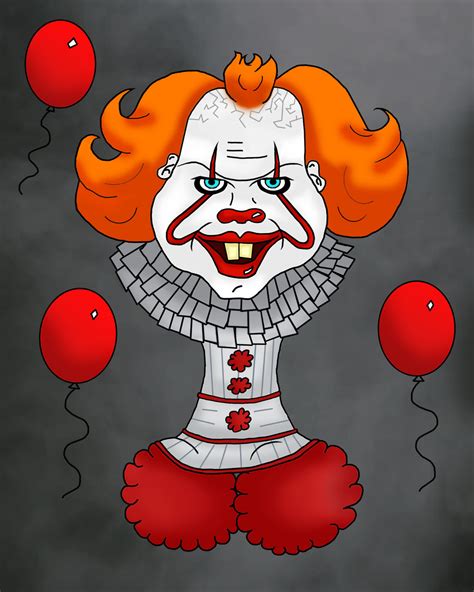 Pennywise blue eyes by gorydrawsdongs on DeviantArt