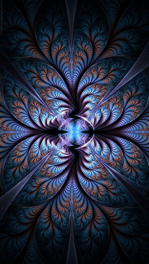 Purple Fractal Wallpapers - Top Free Purple Fractal Backgrounds - WallpaperAccess