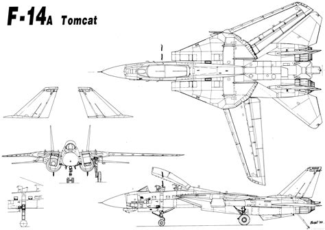 Grumman F-14 Tomcat | Blueprints, F14 tomcat, Us navy aircraft