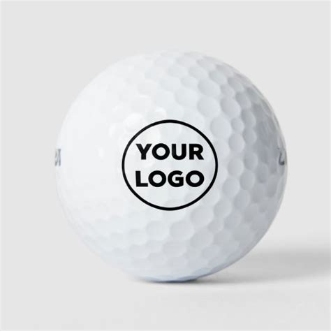 Custom Business Company Logo Golf Balls | Zazzle.co.uk