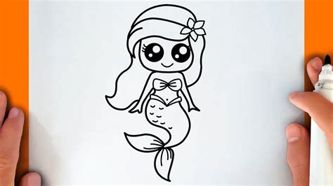 Easy Drawings Of Mermaids