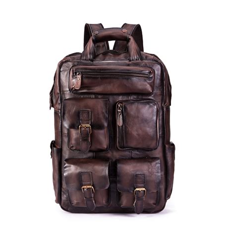 Mens Designer Backpacks Leather at Maggie Miller blog