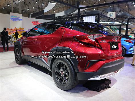 Spied in India, Toyota C-HR TRD showcased at the GIIAS 2018