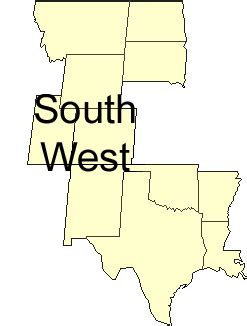 Southwest Region Usa / Black Wall Street Usa Southwest Region / The geography of the southwest ...