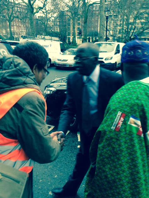 Buhari Arrives Chatham House, London [Photos] - Politics - Nigeria