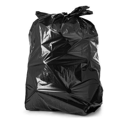 55 Gal Extra Large Black Trash Bags Garbage Yard Lawn Waste Heavy Duty 50 Count | eBay