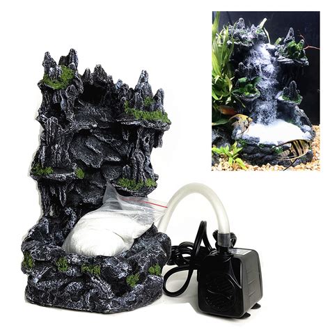 Top more than 71 waterfall aquarium decoration super hot - vova.edu.vn