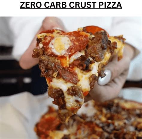 ZERO CARB CRUST PIZZA - KETOOX | Family Recipes