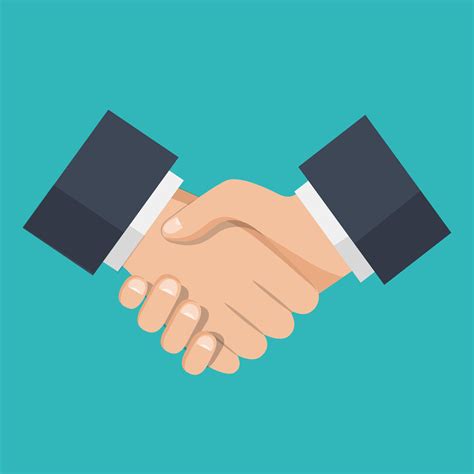 Handshake of business partners,Handshake icon 625919 Vector Art at Vecteezy