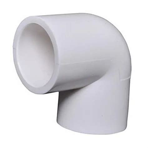 White Supreme PVC Pipe Elbow, Size: 4", for Pipe Fitting at Rs 225 ...