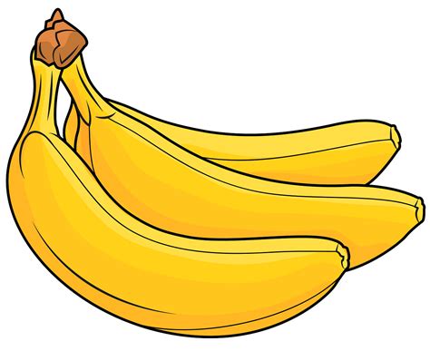 Cartoon Banana, Creative Concept, Cute Animation, Yellow Fruit ...