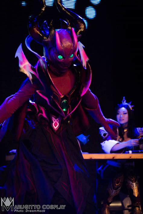 Spectre DOTA2 cosplay - stage performance by Marugitto on DeviantArt