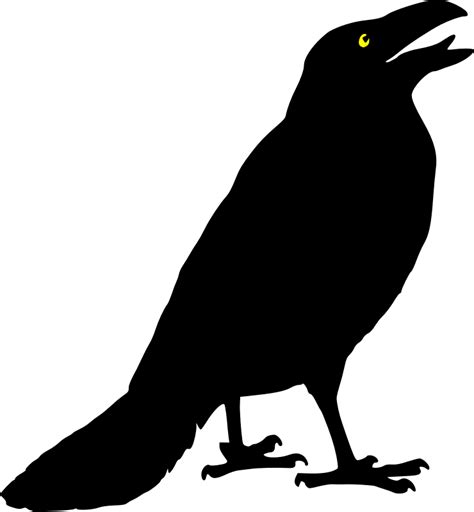 Clipart - Crow